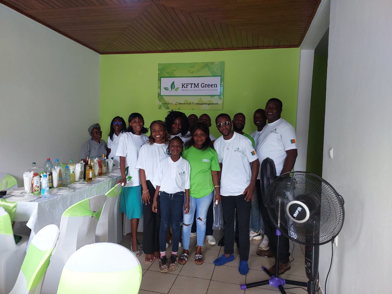 L’équipe KFTM Green engagée dans la filière plantain